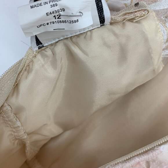 Rare Editions Big Girls Dress Size 12 Sequin Embroidered Rhinestone Belted Mesh - Picture 12 of 13